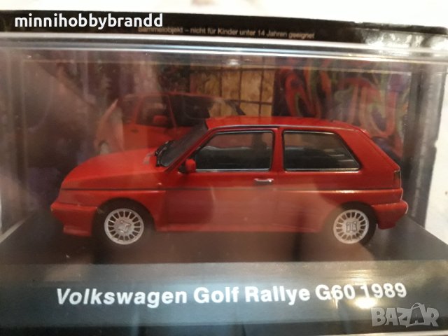 Volkswagen Golf Rallye G60 1989.1.43 Scale.Ixo/Deagostini . Top  top  top  rare  model.!, снимка 10 - Колекции - 41375125