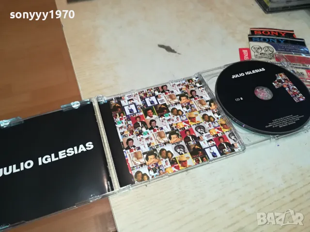 JULIO IGLESIAS X2 CD 0104251139, снимка 14 - CD дискове - 49721811