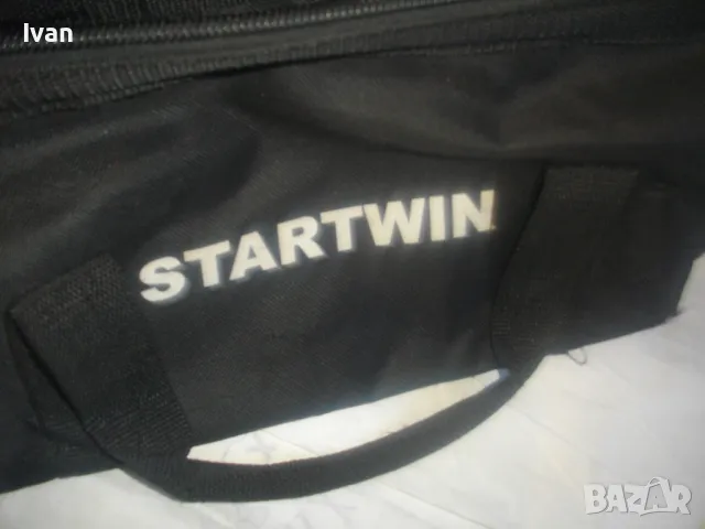 НОВ ЕЛЕКТРИЧЕСКИ ДВОЕН НОЖОВ ТРИОН С ВЪРТЯЩ ЛАЗЕР ПЪЛЕН КОМПЛЕКТ STARTWIN Inverso 125 В ПЛАТОВ САК, снимка 4 - Измервателни инструменти - 49069033