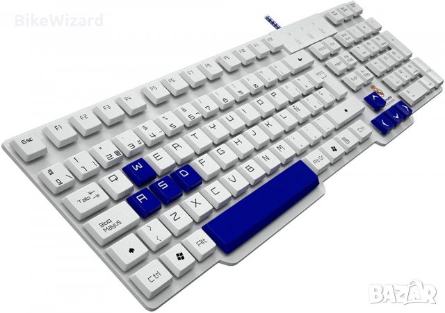 Mars Gaming Real Madrit клавиатура НОВА, снимка 5 - Клавиатури и мишки - 34478219