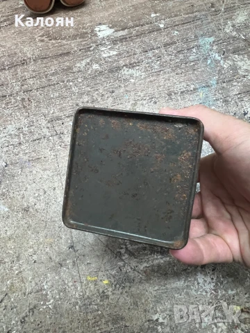 Стара метална кутия от какао , снимка 6 - Други ценни предмети - 51169787