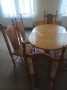 Трапезна разтегателна  маса + 6 стола, снимка 3