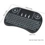 Мини безжична клавиатура с тъчпад и подсветка mini keyboard, снимка 3