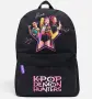 Ученическа раница  K-POP черна за основно училище,  31x17x41 cm, снимка 1