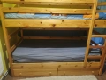 Двуетажно легло - масив, снимка 2