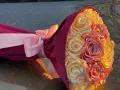 Продавам Вечен букет от ръчно изработени сатенени рози 🌹, снимка 2
