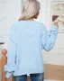 Дамски свободен плетен пуловер с отворени рамене и дълги ръкави, 3цвята, снимка 10