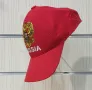 Нова шапка с козирка Русия, с Герб в червен цвят, снимка 2