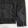JACK & JONES Мъжко Кожено Яке Мото Естествена Кожа Като Ново S, снимка 6