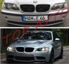 Двойни Бъбреци Решетки БМВ BMW E46 Седан LCI 2002-2005 Черен Гланц Лак, снимка 3