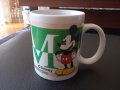✅Mickey Mouse стара колекционерска чаша с Мики Маус, снимка 1 - Колекции - 40212216