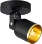 Aisilan LED димируем спот за таван/стена 9W 3000K, ъгъл 30°, златист, снимка 1