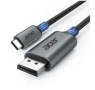Acer - USB C към DisplayPort кабел 10 фута (4K@60HZ 2K@165Hz), Type-C към DisplayPort кабел - сив, снимка 2