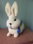Плетено зайче, снимка 1 - Плюшени играчки - 42517764