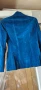 Дамско Синьо велурено сако – цвят кралско синьо ХС -С, снимка 4