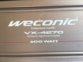 Авто усилвател Waconic 600 watt, снимка 1 - Аудиосистеми - 44693920