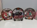 Колекционерски порцеланови чинии Manchester United – Danbury Mint (22k злато), снимка 1