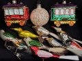Лот ретро новогодишни играчки, снимка 1 - Антикварни и старинни предмети - 39000576