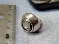 СТАР АРТ НУВО СКЪПОЦЕНЕН СРЕБЪРЕН ПРЪСТЕН СРЕБРО ВИСОКА ПРОБА с ШЛИФОВАН ЛУНЕН КАМЪК 49306, снимка 8