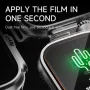 Стъклен протектор с лесно поставяне за Apple Watch Ultra 1 | 2 | 3, снимка 7