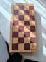 Стар дървен шах, снимка 1 - Антикварни и старинни предмети - 40449862