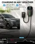 Нова EVDANCE зарядна станция Type 2 7.4kW 32A WiFi Bluetooth 6.5м кабел EV зарядно кола, снимка 5