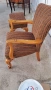 Кресло винтидж с табуретка, снимка 4