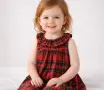 Детска карирана рокля H&M 9-12 месеца , снимка 2