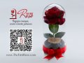 Подарък за Жена за Рожден Ден / Вечна Роза в Стъкленица / Незабравим Подарък за Годишнина, снимка 3