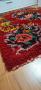 Изгодно Нов Автентичен Китеник 100% вълна ръчно тъкан в червено 1.30/1.93м, снимка 1 - Покривки за легло - 44711760