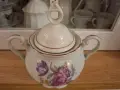 Барокова захарница с декор Черно лале, снимка 4