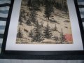 Пейзаж, графика на худ. Десислава Илиева, снимка 3