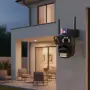 Тройна WiFi камера P21-SP3 3x12MP iCSee 360°,, снимка 2