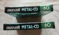  Нови  Аудио касети MAXELL-CD –  60 мин.,позиция  IV - METAL, снимка 2