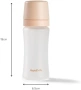 Ново Стъклено бебешко шише Nuby anti-colic 9oz 270 мл силиконово за бебе, снимка 10