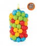 Цветни пластмасови топки за игра 100бр. в кутия , снимка 1 - Детски топки - 39465873