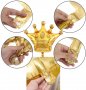 Нова украса Декорация за рожден ден 8 части Балони Банер Корона, снимка 2