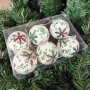 4222 Комплект коледни топки за елха Снежинки, 6 броя, снимка 2