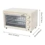 ПРОМО ! Мини Електрическа Фурна 1000 W / 22 L / компактен дизайн ! , снимка 2