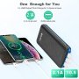 Ново Преносимо бързо зарядно устройство Power Bank 30000mAh батерия банка , снимка 3