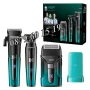 Професионален КОМПЛЕКТ Машинка за подстригване, електрическа самобръсначка и тример VGR V-694, снимка 4