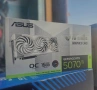 ASUS TUF GAMING GEFORCE RTX 5070 TI 16GB GDDR7 WHITE OC EDITION, снимка 1