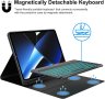 Калъф с клавиатура JADEMALL за iPad Pro 12.9 2022/2021/2020/2018 (6.5, 4-то и 3-то поколение) НОВО, снимка 3