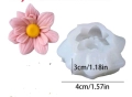 3d Цвете с голяма тичинка силиконов молд форма фондан шоколад смола гипс свещ сапун декор, снимка 2