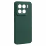 Силиконов кейс iPaky матиран, За Xiaomi 15, Тъмнозелен, снимка 2