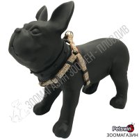 Нагръдник за Куче - XS, S, M, L - 4 размера - Dog Harness A Cute Bones Beige - Pet Interest, снимка 2 - За кучета - 39011204