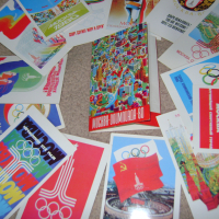 Олимпийски картички 78 –  80г , снимка 5 - Антикварни и старинни предмети - 44746888
