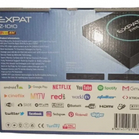 Android box EXPAT Z1010 1GB RAM, снимка 2 - Приемници и антени - 36293093