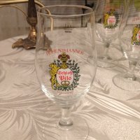 Schloss Pils Старинни нови баварски чаши за бира 0,4 л., снимка 3 - Колекции - 39533150