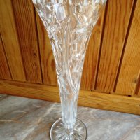 Кристална ваза, снимка 1 - Вази - 42015282